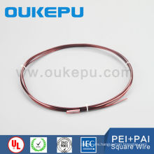 leading manufacturer China wholesalers size 1.0-8.0mm copper enameled square wire